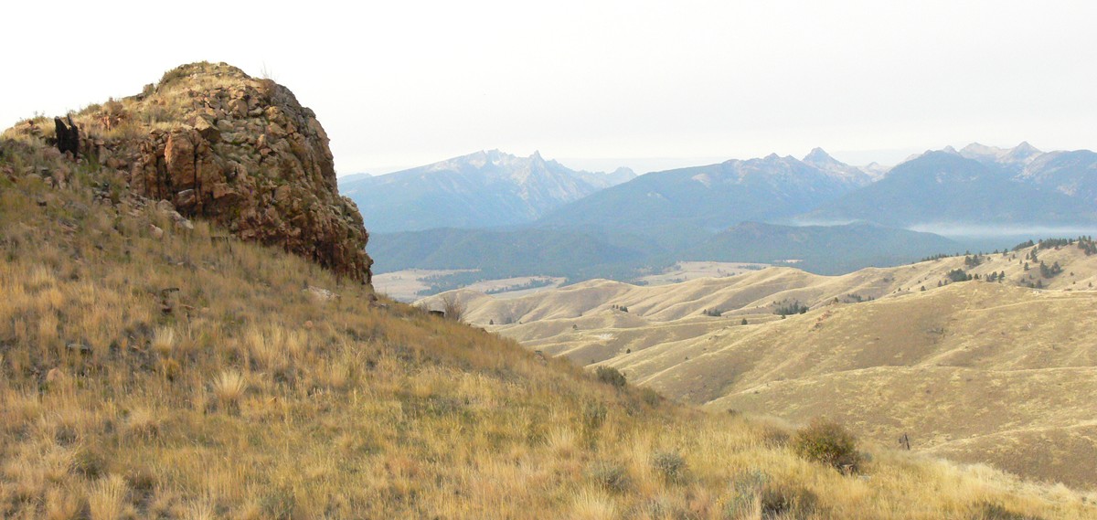 Views from the neighboring CB Ranch were art demonstrations were held on Friday